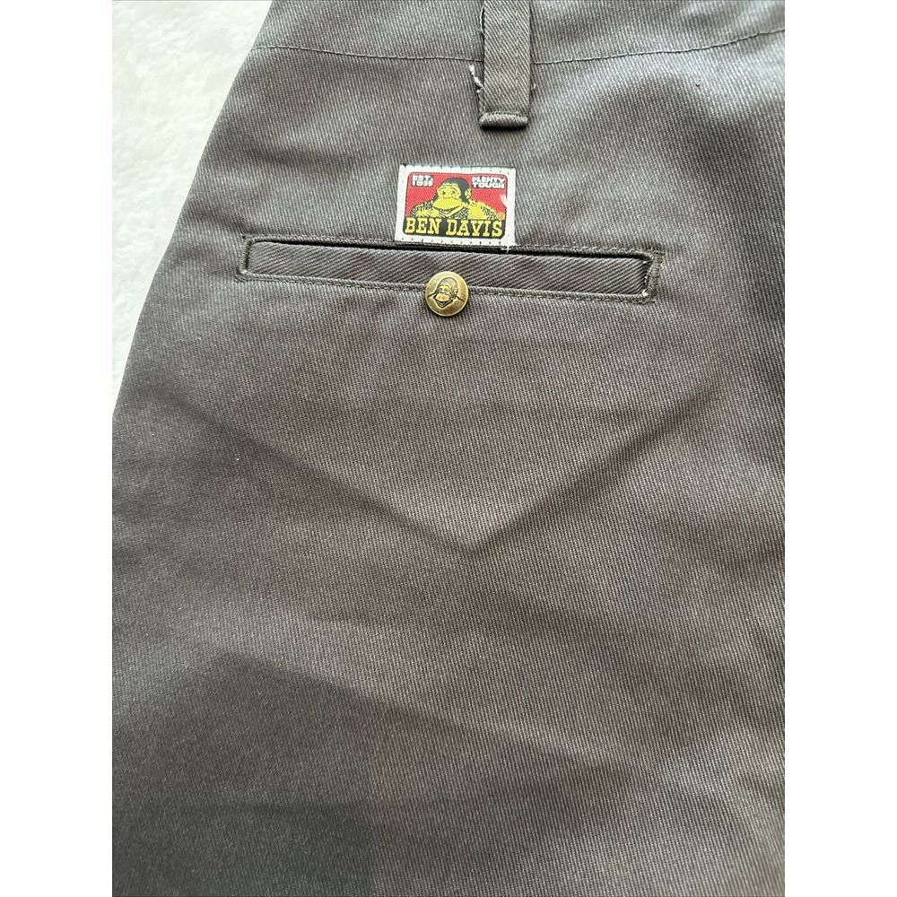NEW Ben Davis 36 DARK GRAY Gorilla Cut - Wide Leg Baggy Grunge Skater Mens Denim - Picture 9 of 10